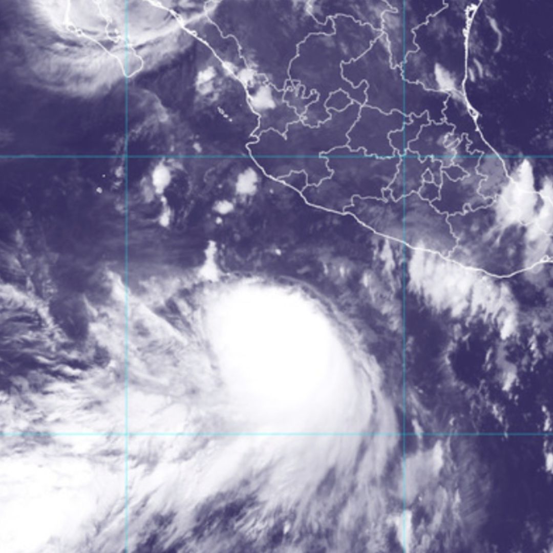 Imagen de satélite de Rachel.