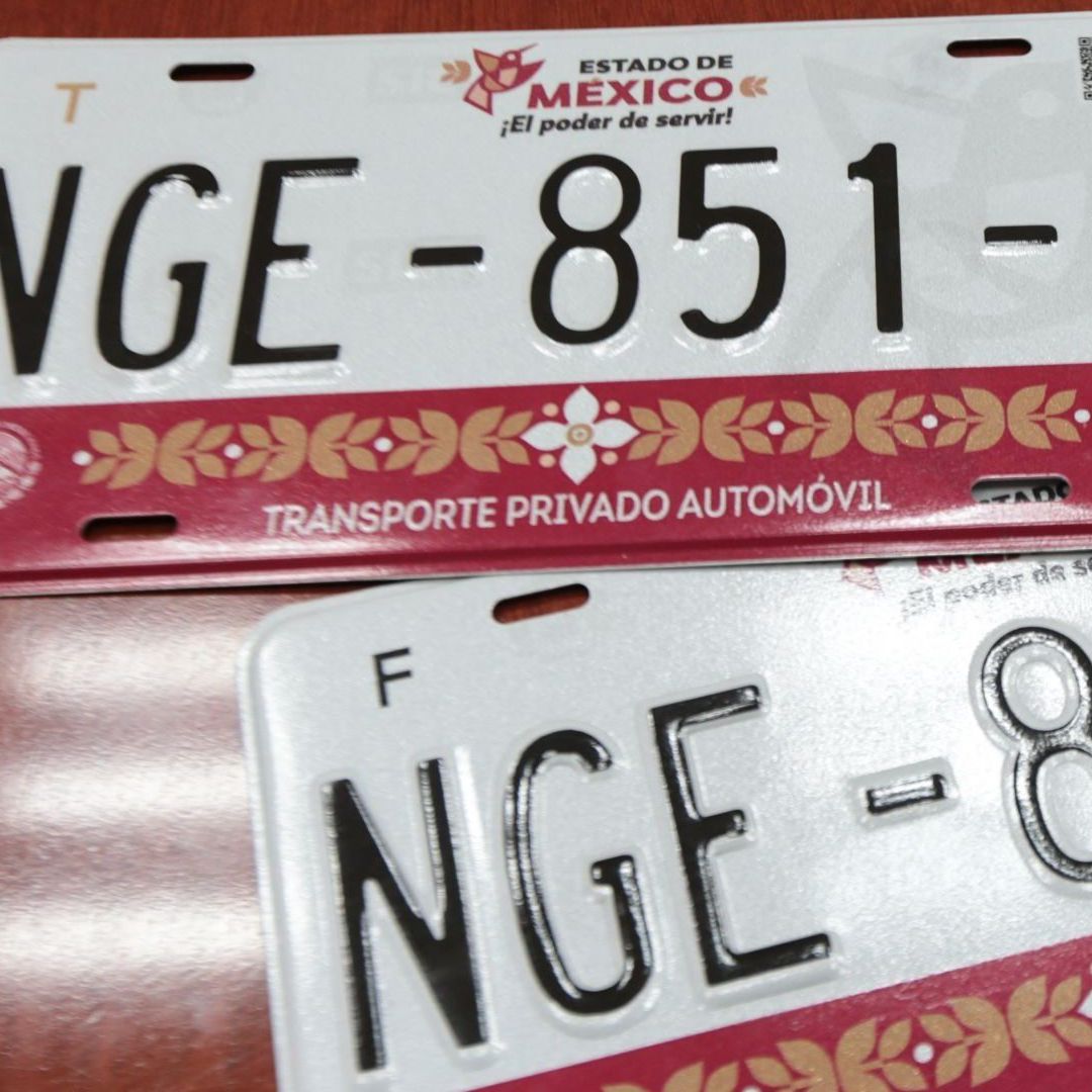 Placas del Estado de México. Activan Periodo de Reemplacamiento