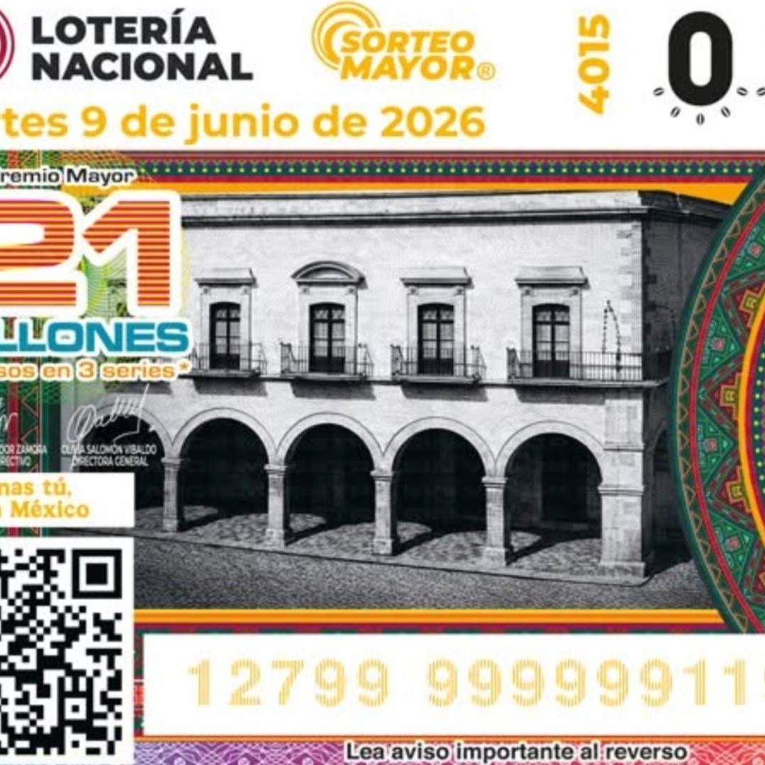 Billete Sorteo Mayor 4015. Resultados y Ganadores Lotería Nacional 9 Junio 2026