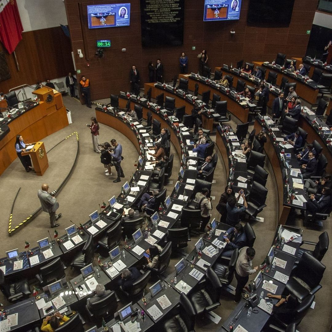 Sesión Cámara de Senadores
