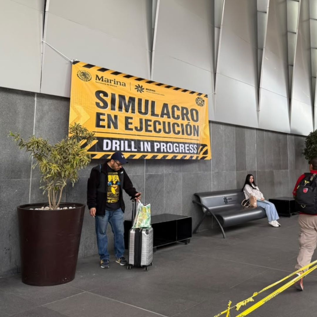 Simulacro en ejecución