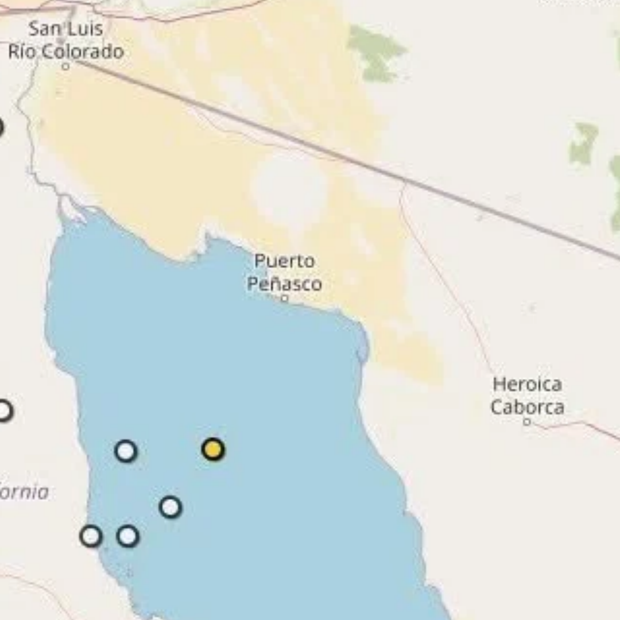 Se Registraron 3 Sismos en Puerto Peñasco; PC No Reporta Daños ni Afectaciones