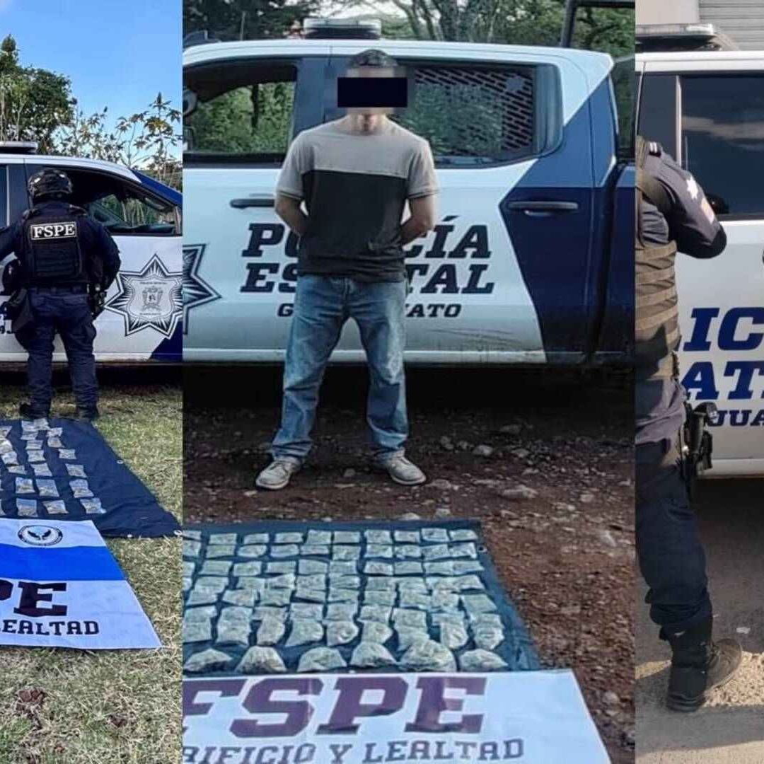 Los detenidos fueron presentados ante las autoridades correspondientes.