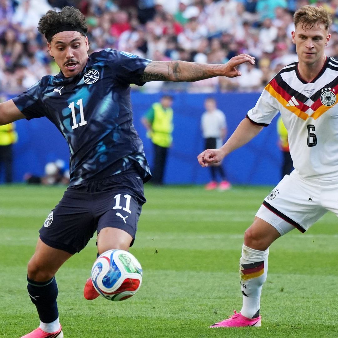 Jugadores Alemania vs Paraguay durante Partido 28 de Junio 2026. Tabla de Octavos de Final 2026
