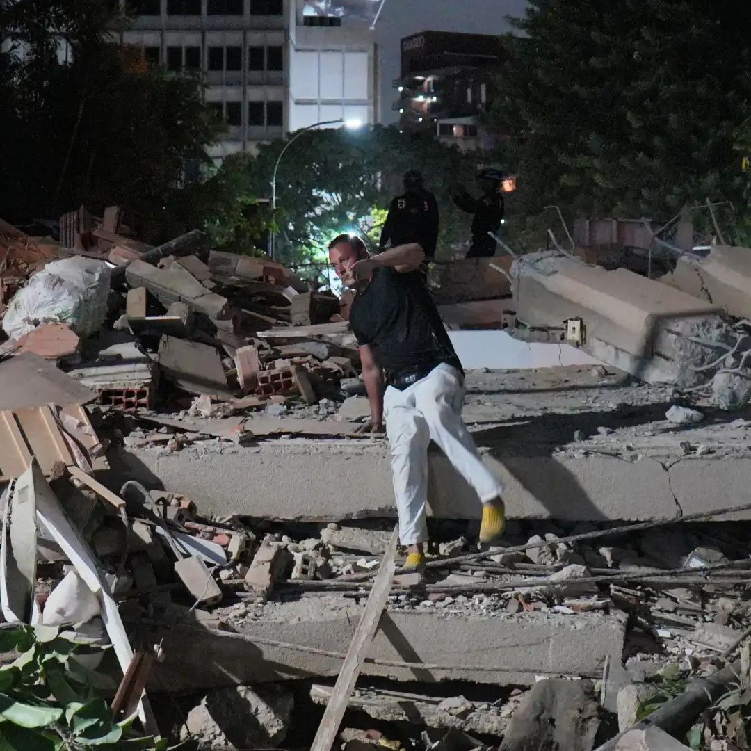 Terremoto en Venezuela. Foto: AP