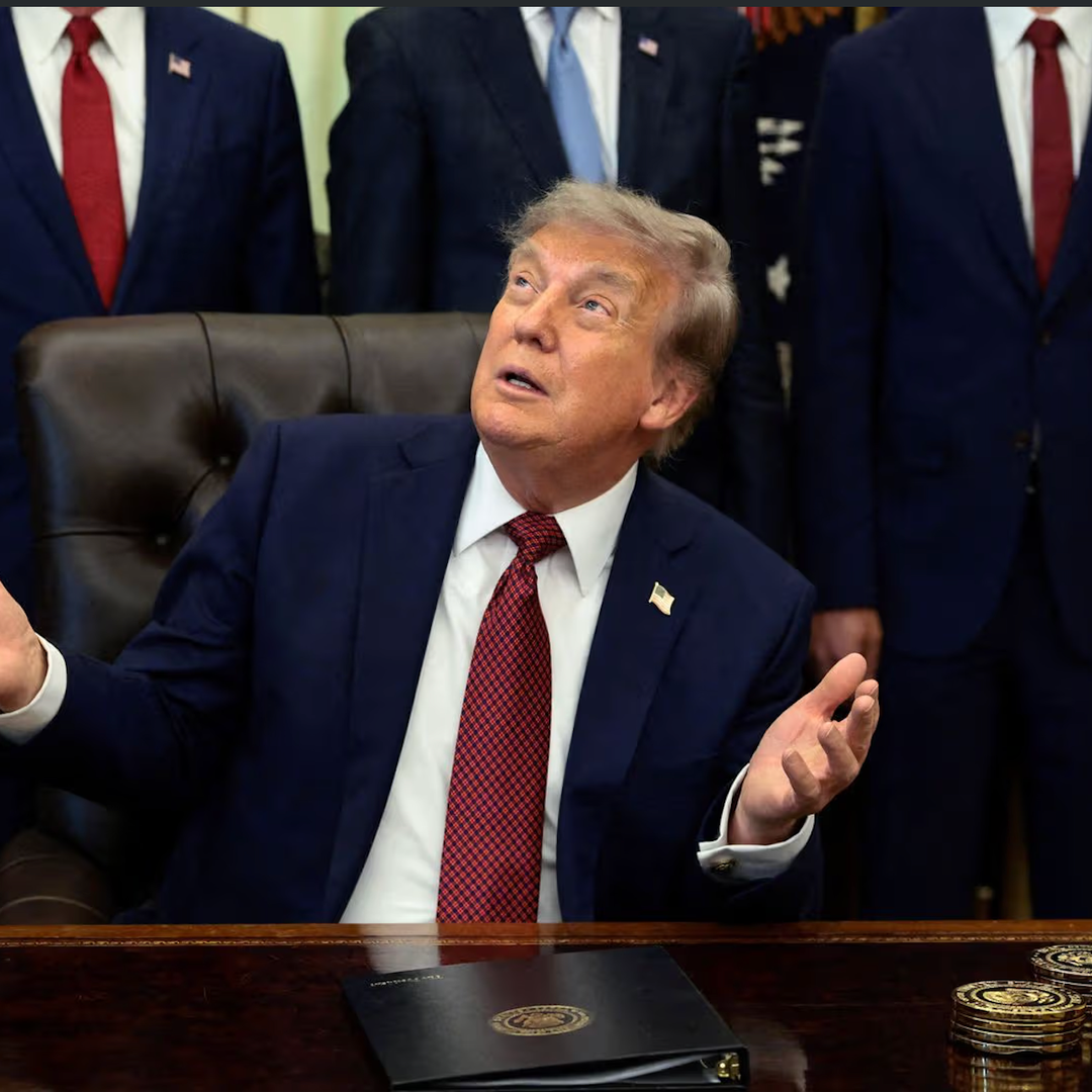 Donald Trump y su Gabinete de gobierno