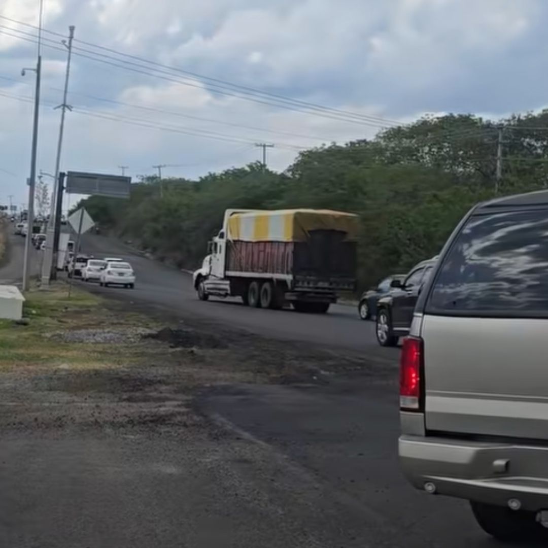El conductor del camión de la tolva es el presunto responsable.