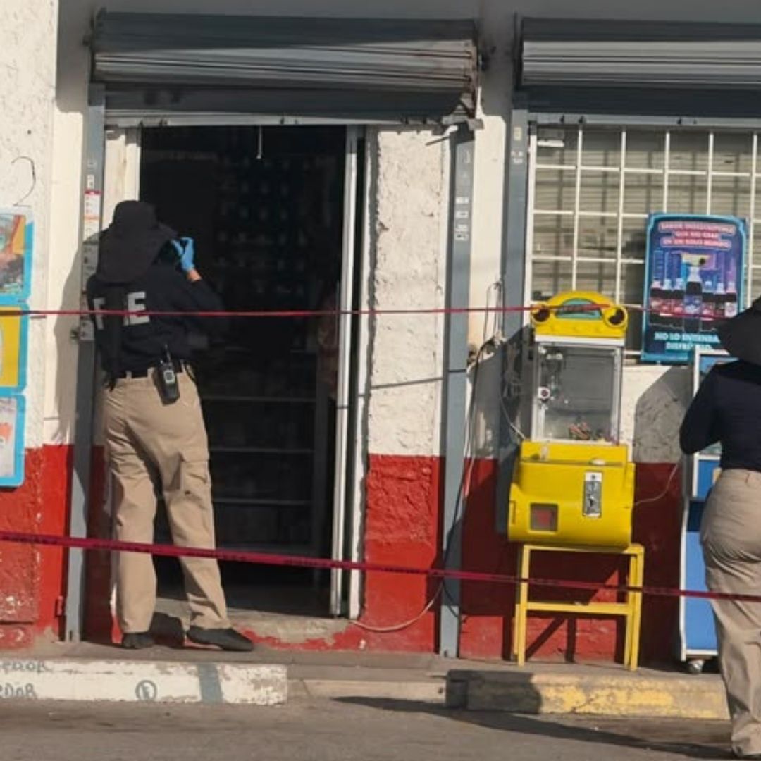 Los hechos ocurrieron en una tienda de abarrotes, propiedad de la víctima.