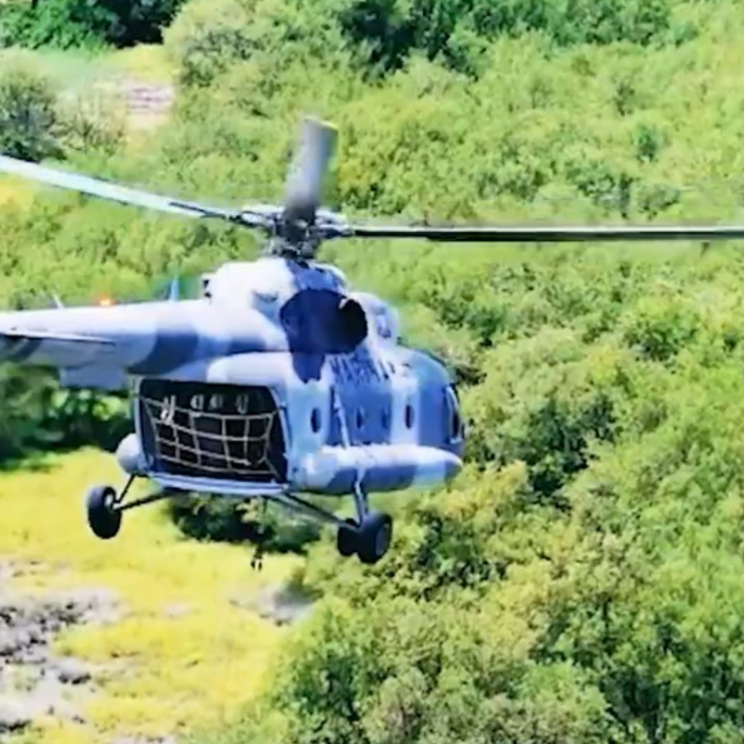 helicóptero de la marina