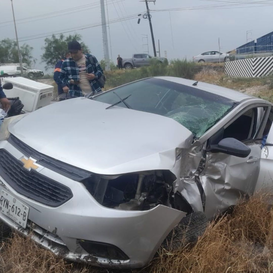 Choque tren y auto