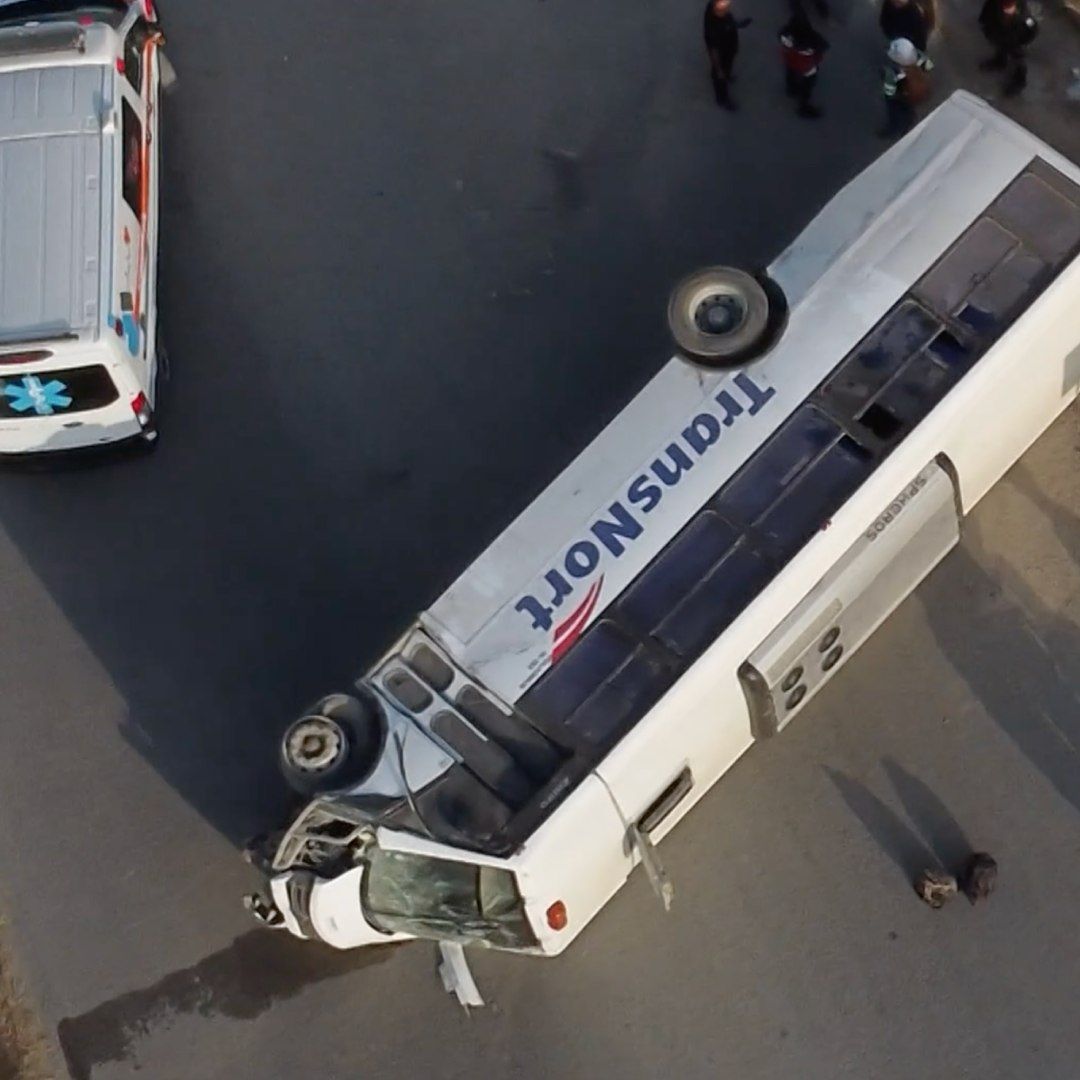 Accidente de camión en Pesquería