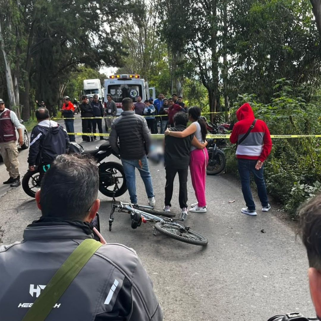 Accidente en carretera Chalco-Tláhuac