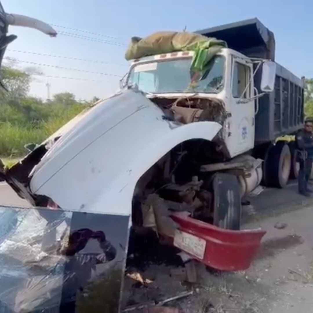 Accidente en Deja 20 Lesionados en Carretera Transístmica, al Sur de Veracruz