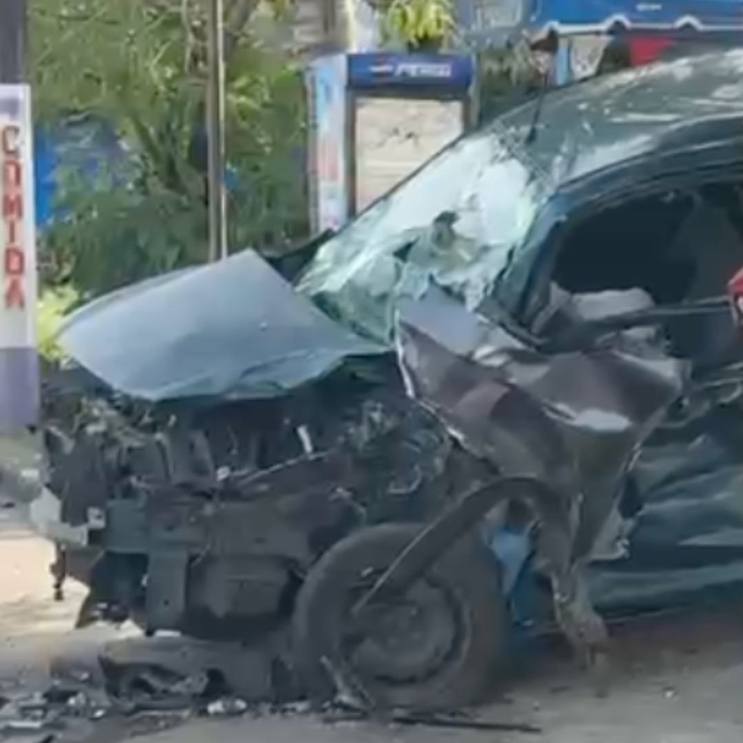 Menor Resulta Lesionado tras Choque en la Carretera Veracruz-El Tejar