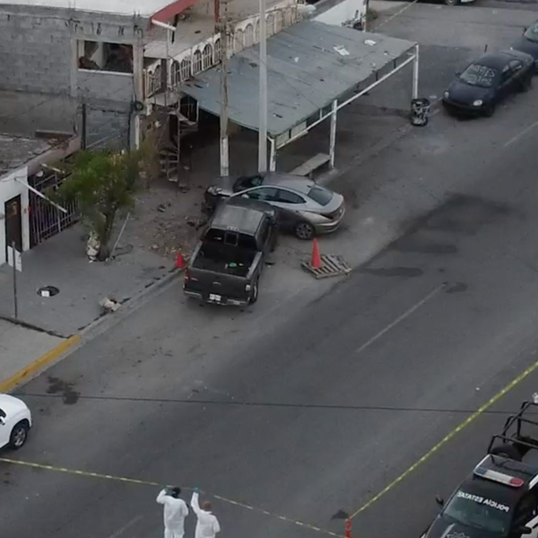 Choque en colonia San Bernabé en Monterrey