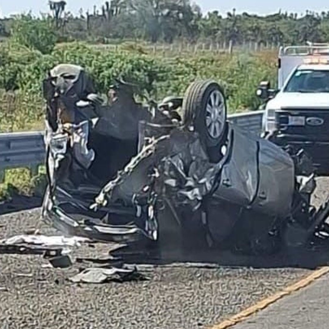 Volcadura deja cinco lesionados en la Autopista Cuacnopalan-Oaxaca