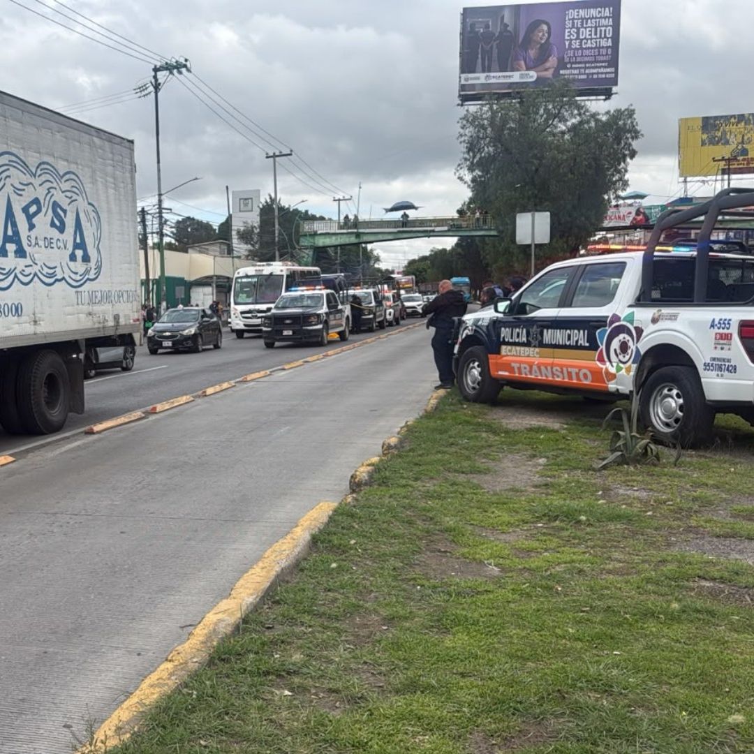 Accidente en la Vía Morelos