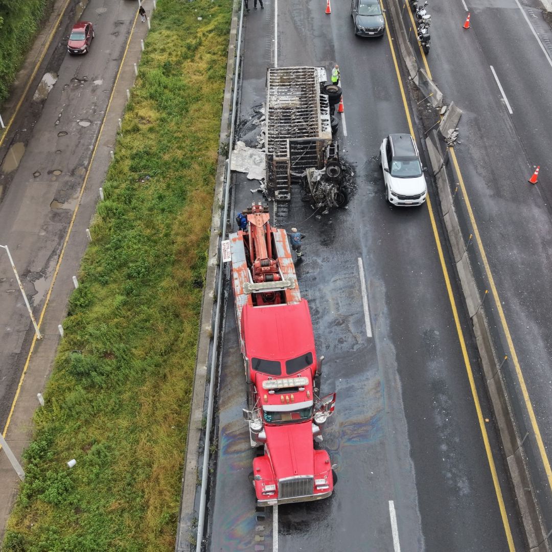 Accidente en Circuito Exterior Mexiquense