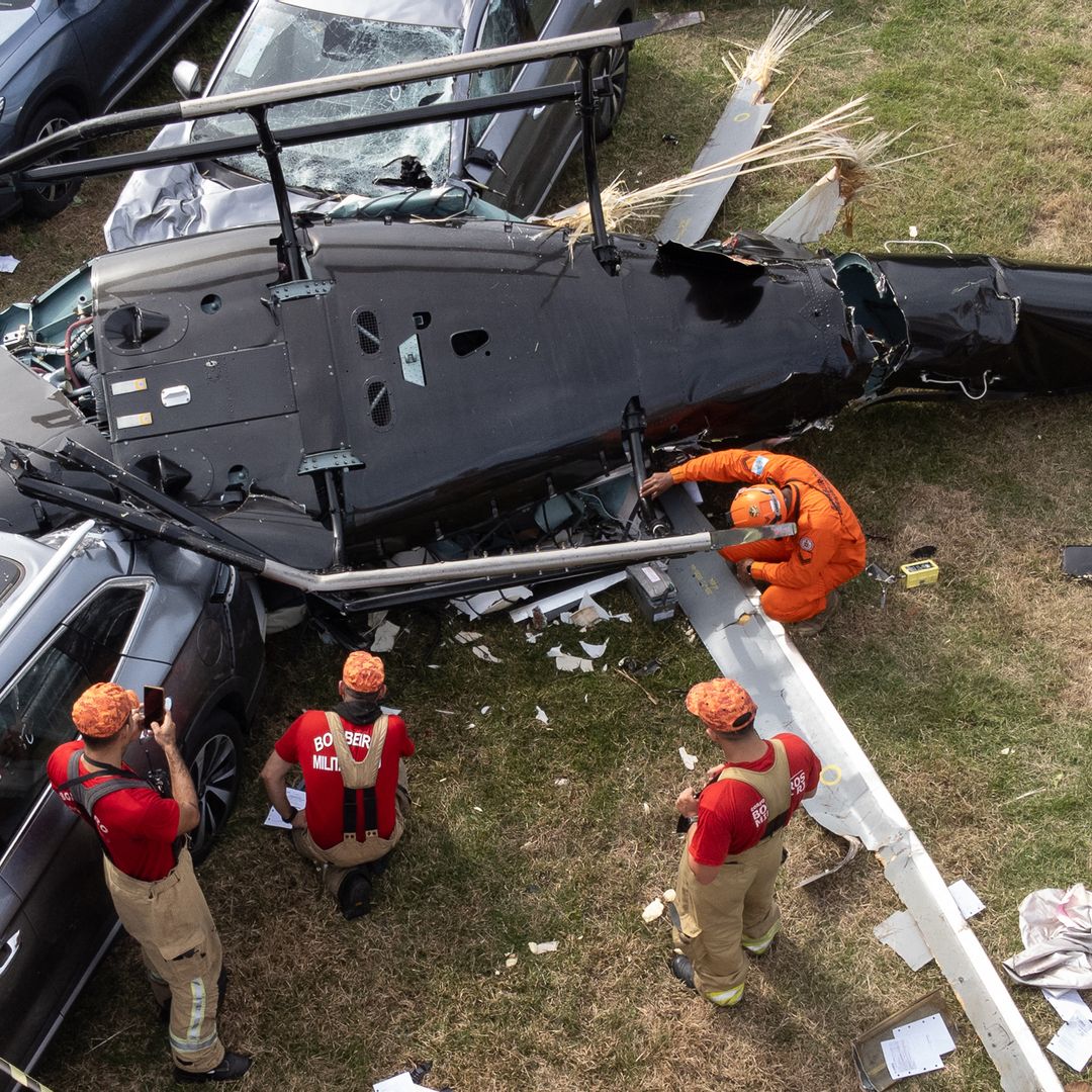 Seis muertos en colisión de dos helicópteros en Rio de Janeiro