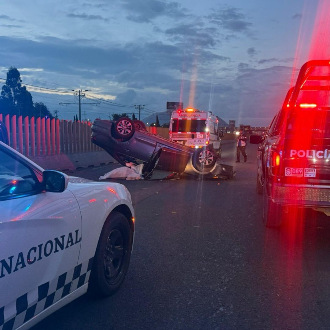 Fatal accidente en Autopista México-Puebla hoy, 24 de junio 2026