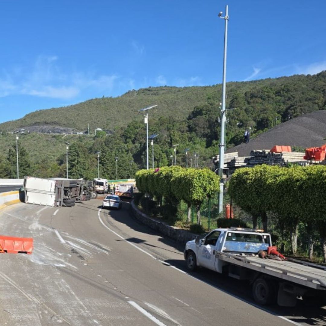 Accidente en la Autopista México-Cuernavaca