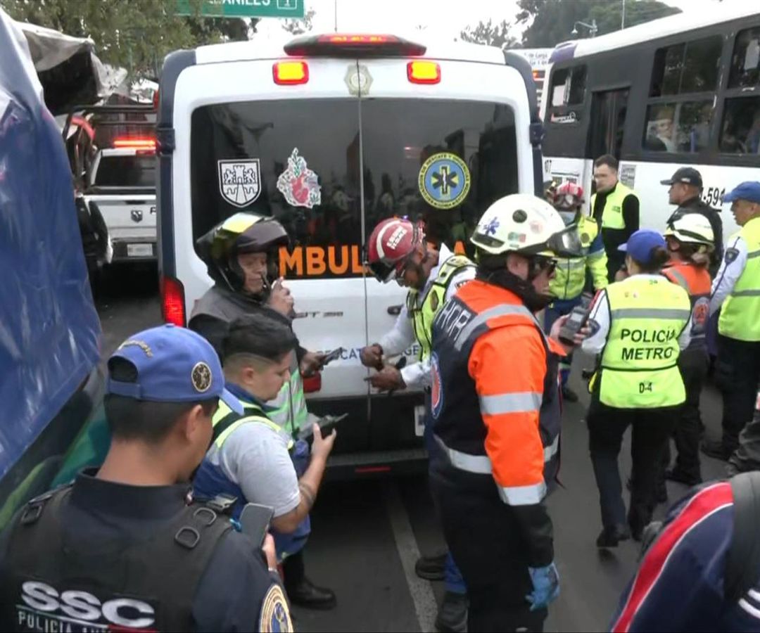 Accidente en el Metro CDMX