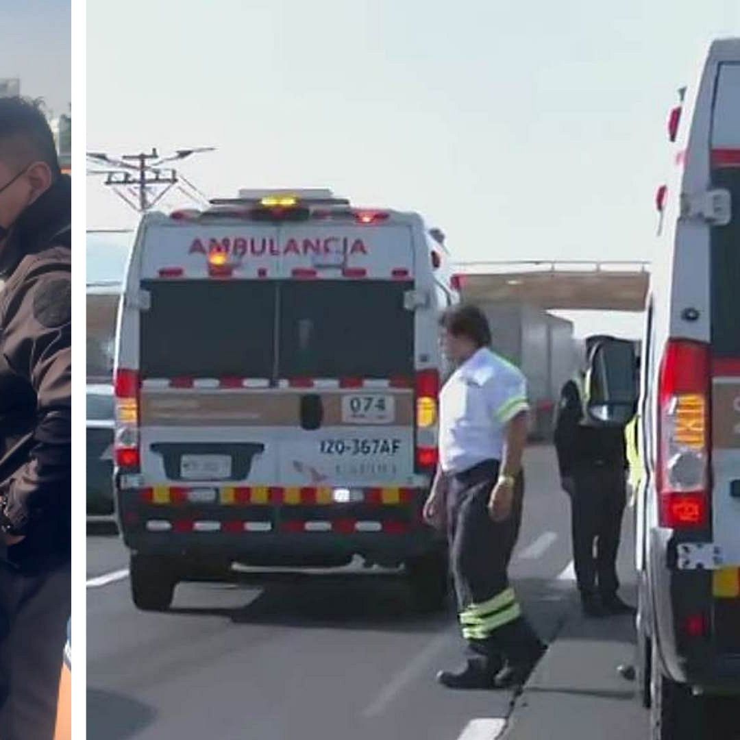 Accidente en el Edomex, en la autopista México-Puebla. Foto: N+