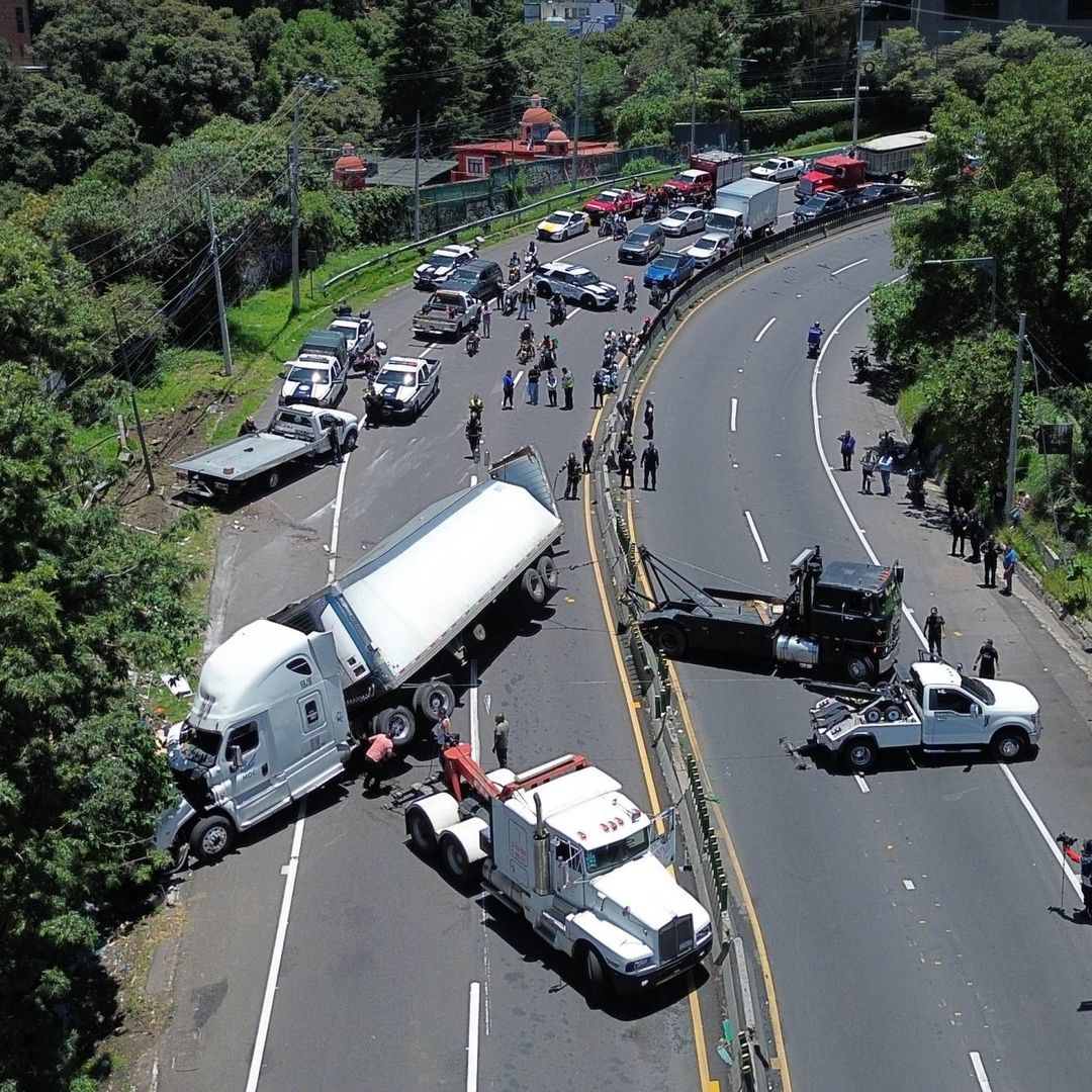 Accidente en la México-Toluca el 21 de julio de 2026