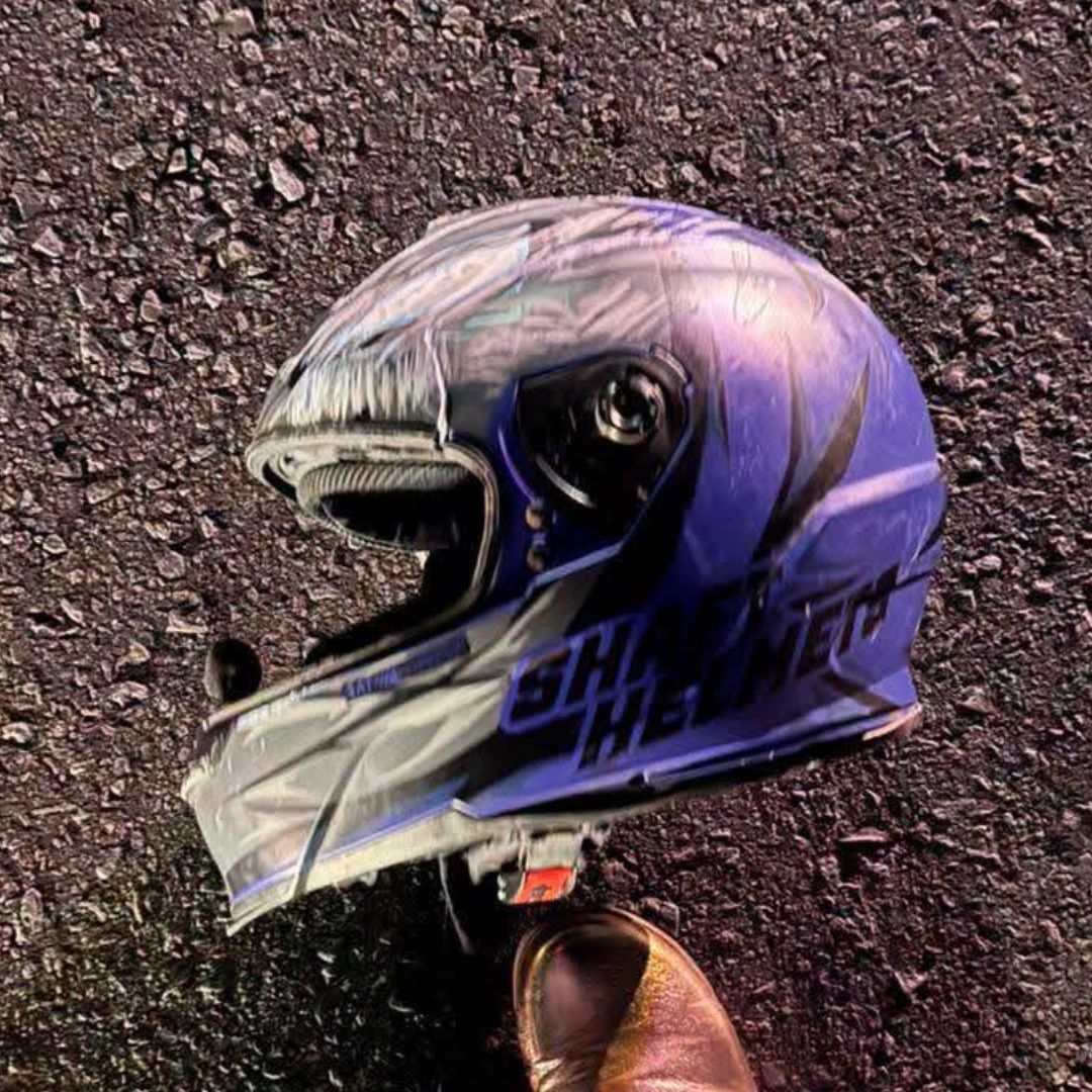 Accidente de motociclistas en Puebla.