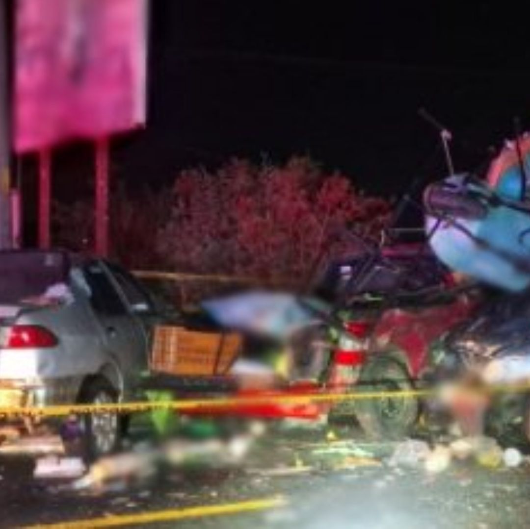 Accidente paraliza tráfico en la carretera federal Puebla-Teziutlán.