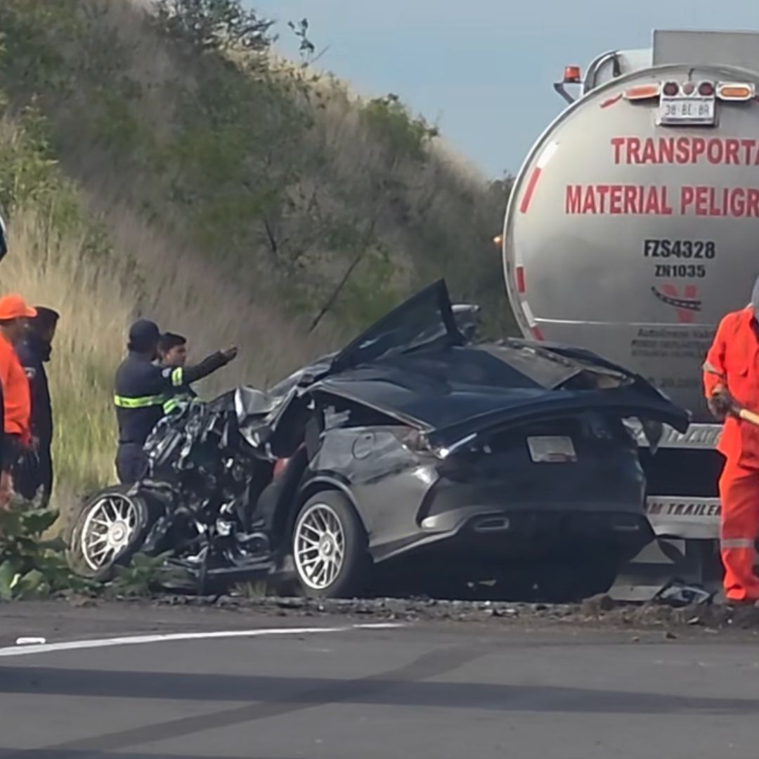 Accidente en la autopista Siglo XXI deja un muerto.