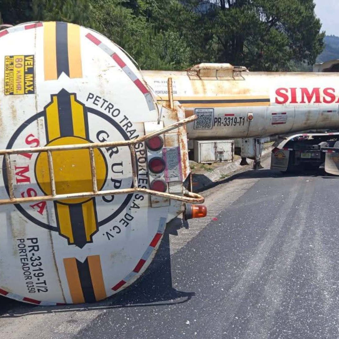 Cierre total por accidente en la Autopista Acatzingo - Cd. Mendoza