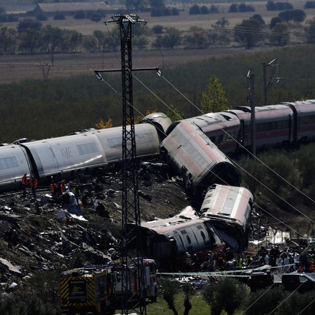 Accidente de trenes en Toledo, España