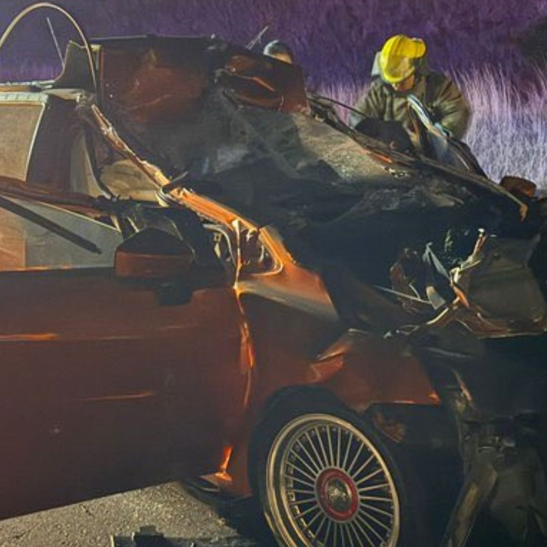 Un Muerto y un Herido por Choque por Alcance Volcadura en Autopista Puebla Atlixco Vía Atlixcáyotl Hoy 5 Mayo