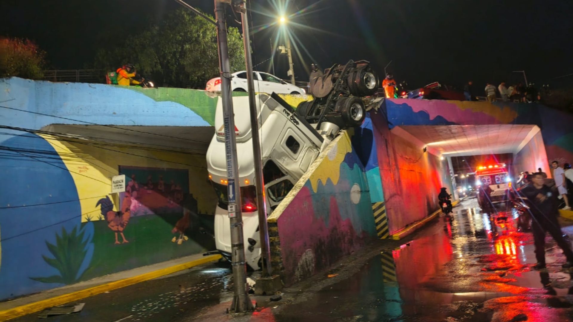 Accidente en el Periférico Ecológico