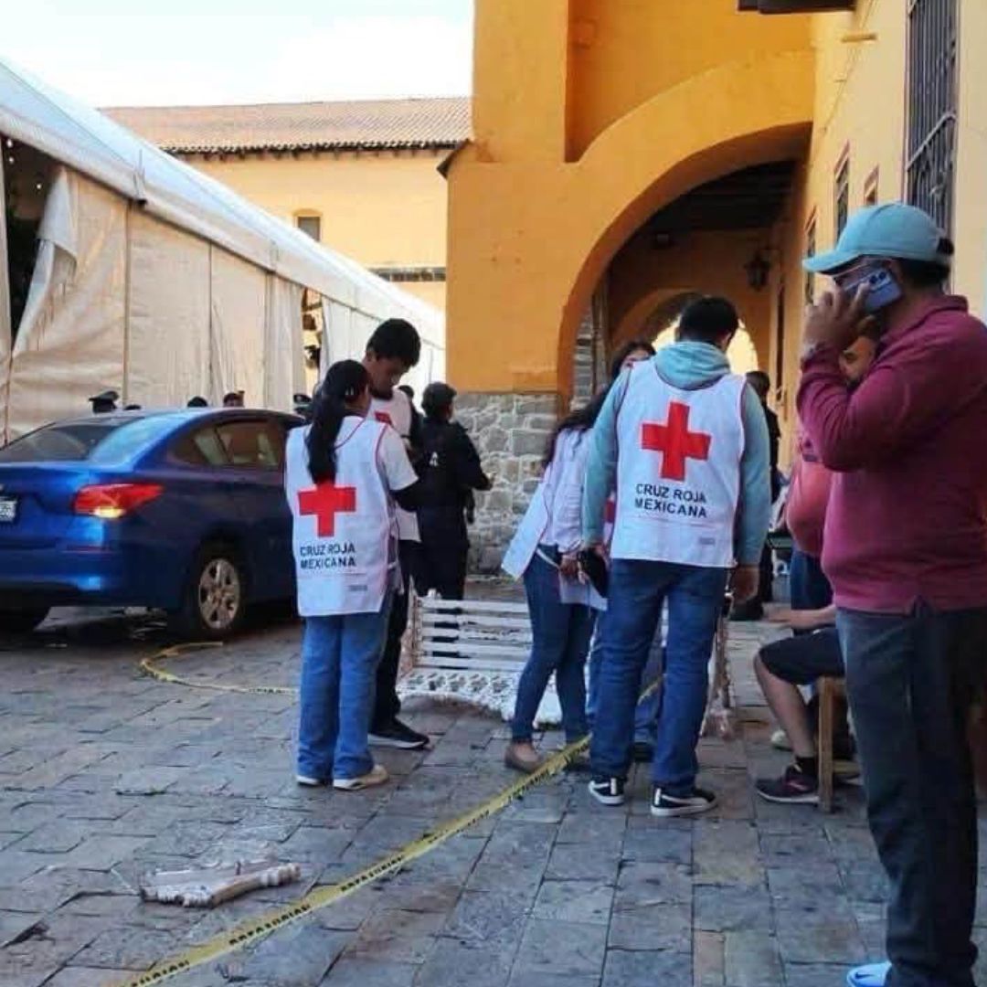 Atropellamiento masivo en Zacatlán deja 16 lesionados y un detenido.