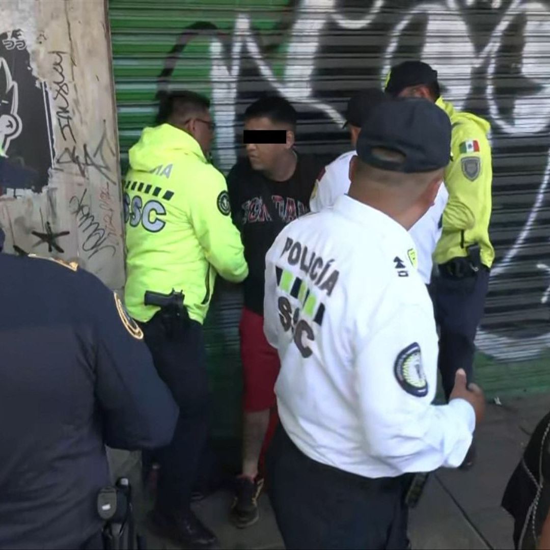 Detenido por acuchillar a comerciante en Reforma