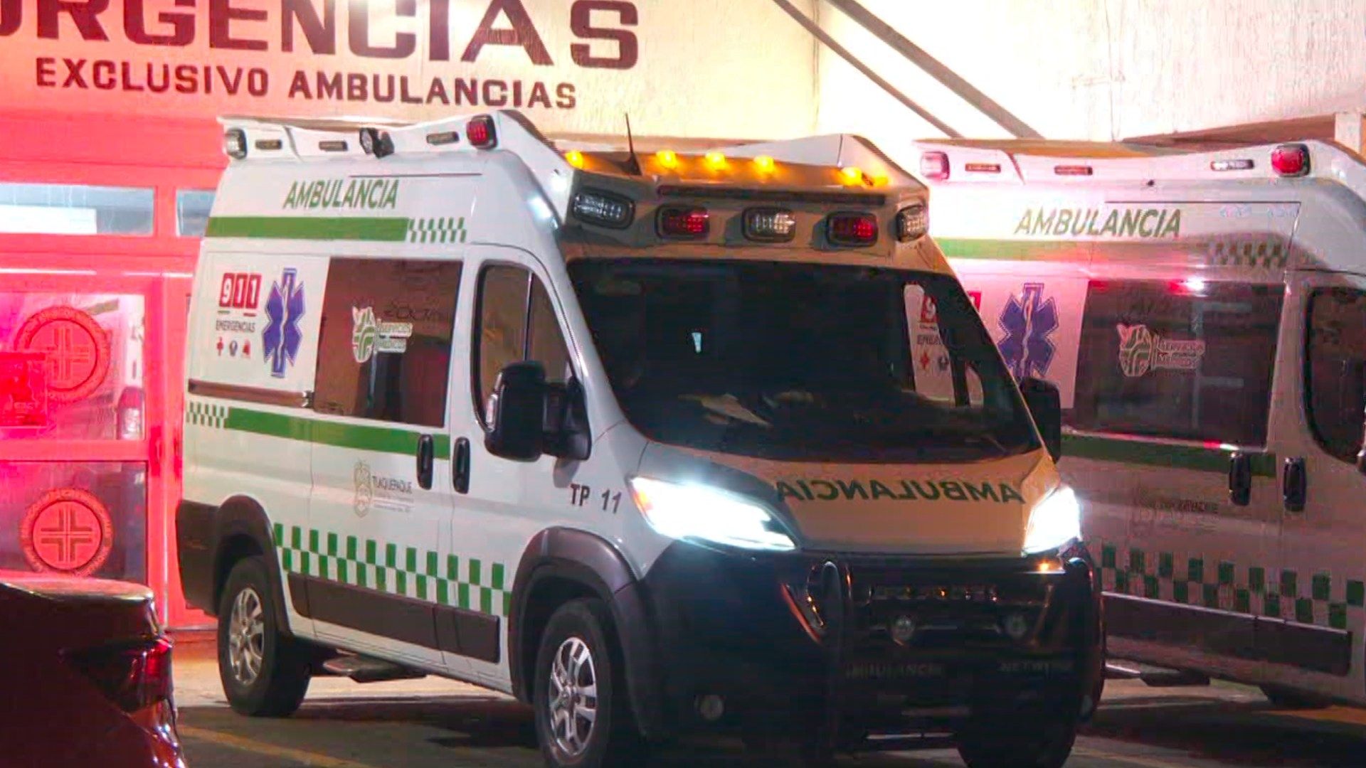 Ambulancia cruz verde Tlaquepaque