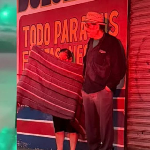 Rescatan a matrimonio de la corriente en Monterrey