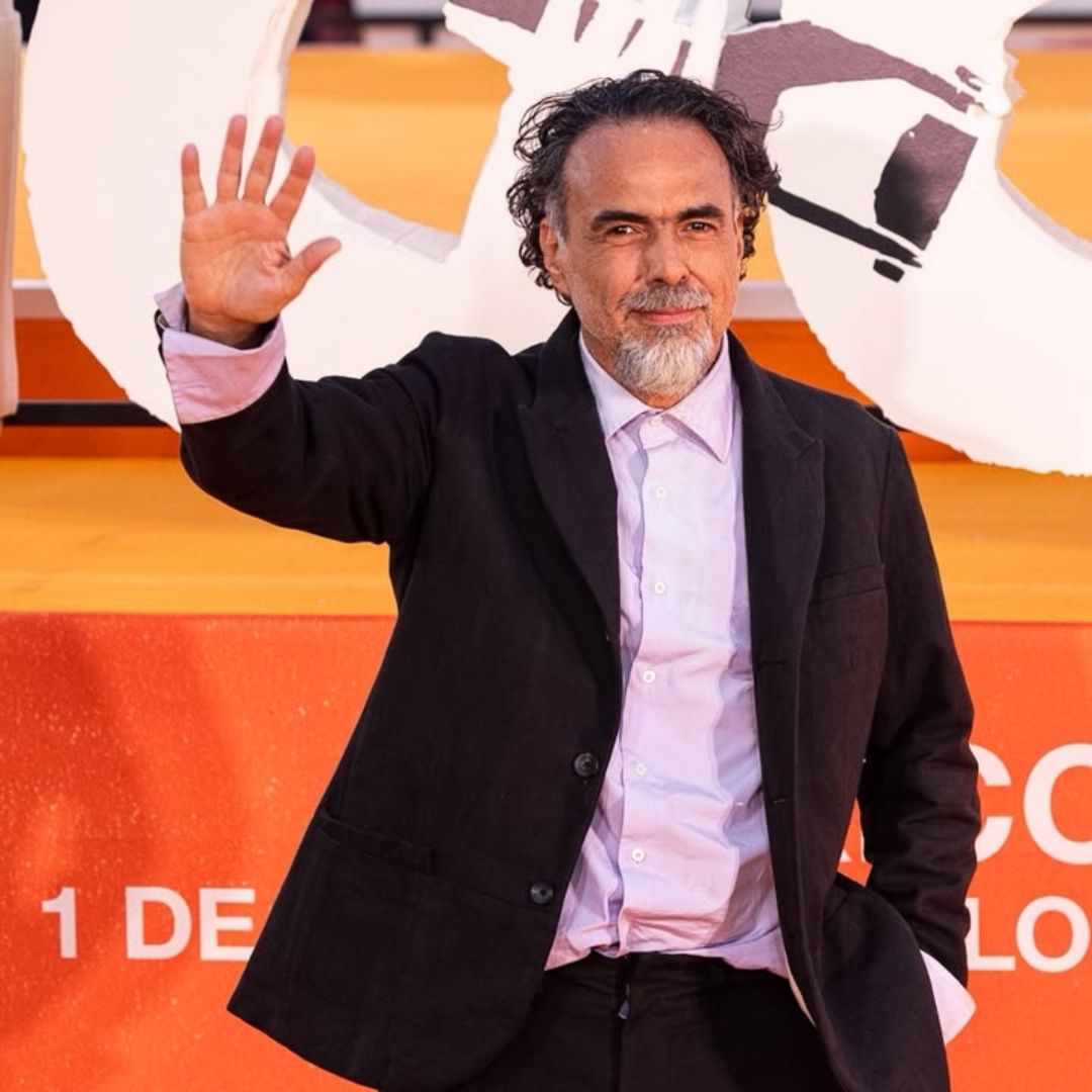 Alejandro González Iñárritu en el estreno de la película "Digger".