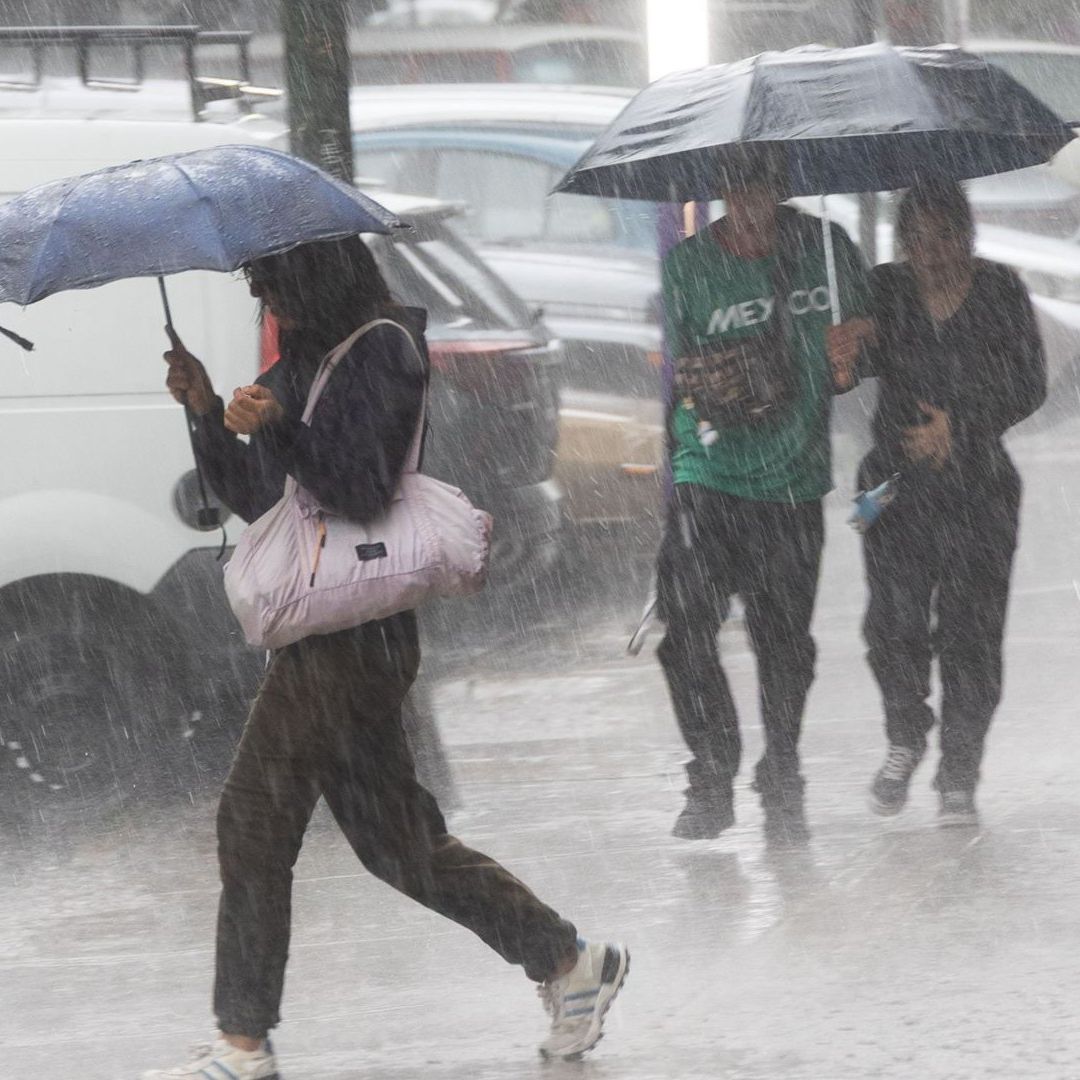 Fuertes lluvias en la CDMX