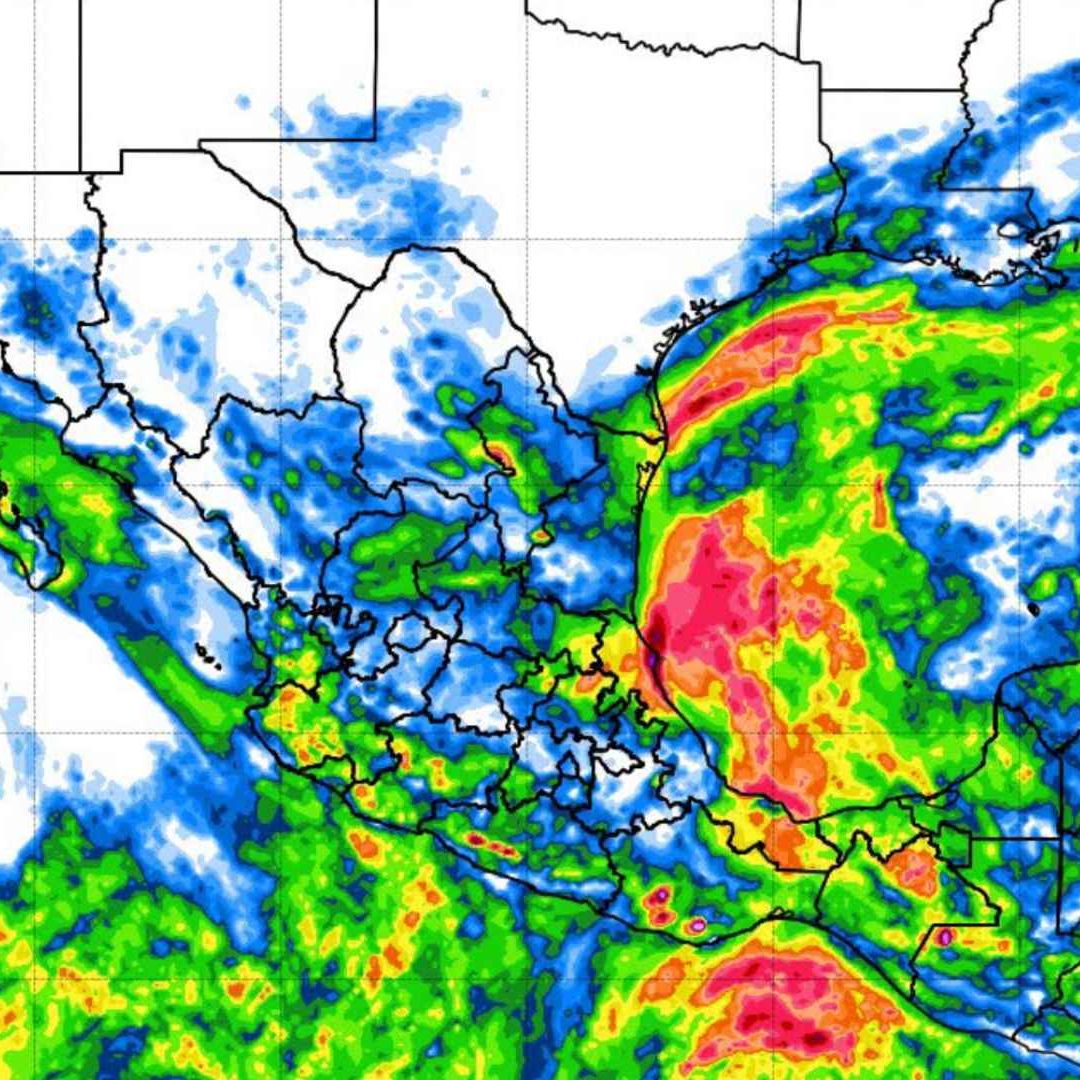 Alerta gris en Veracruz se esperan lluvias intensas y oleaje elevado en los próximos días