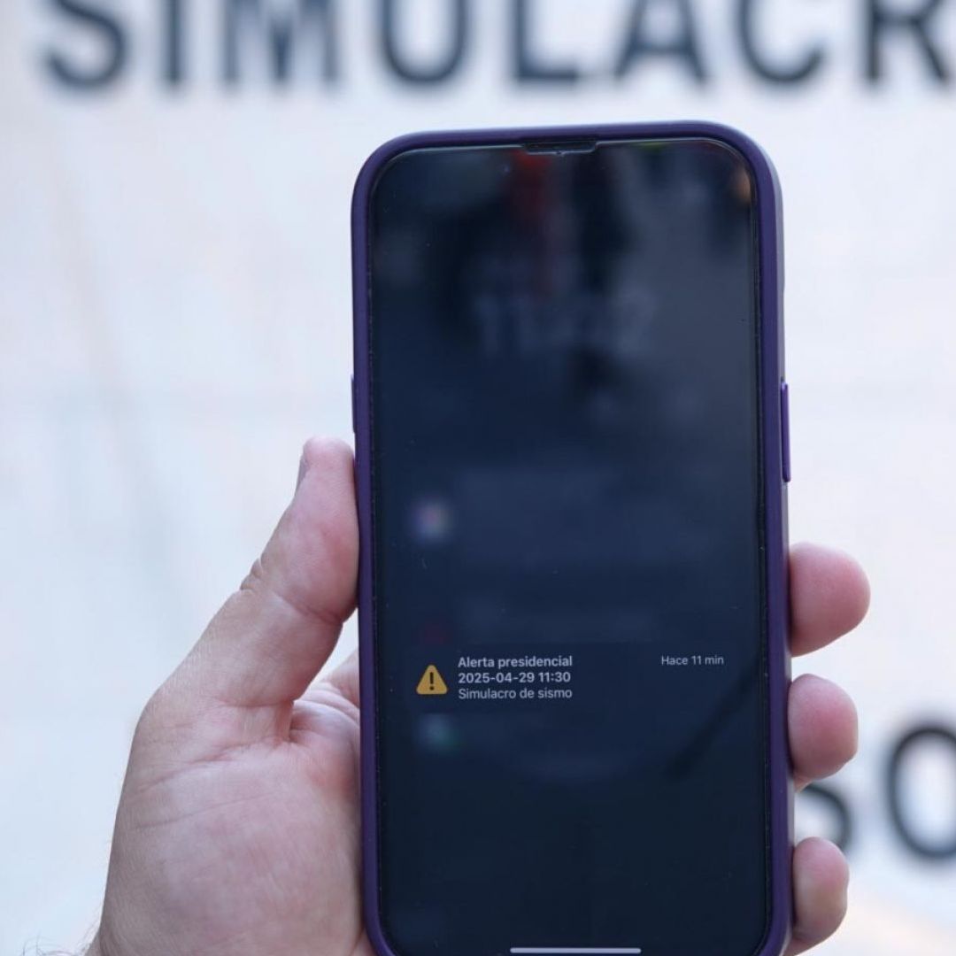 La alerta sísmica también sonará en millones de celulares durante el Segundo Simulacro 2026