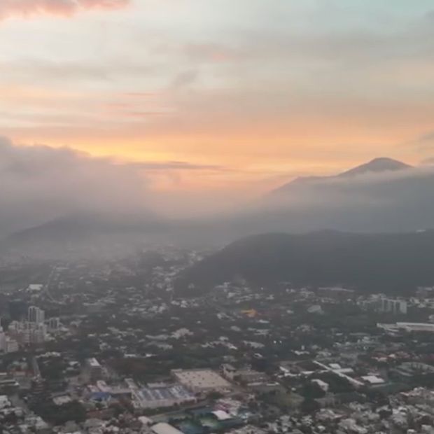 Amanecer en Nuevo León