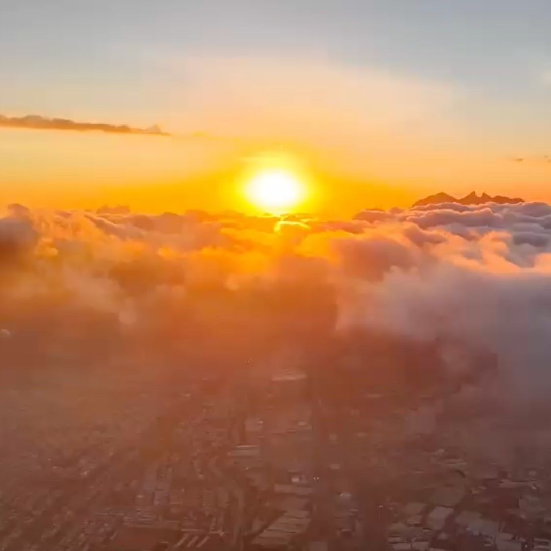 Amanecer en Nuevo León