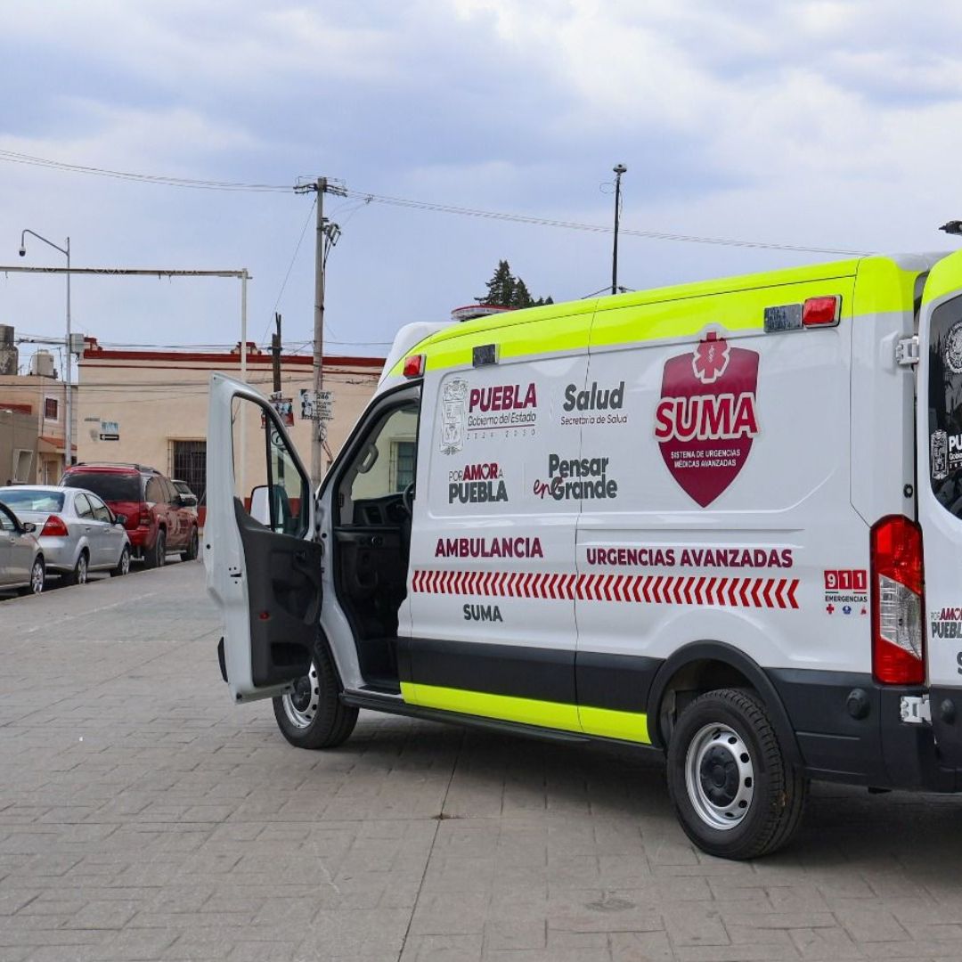 Paramédicos confirmaron la muerte de un menor atropellado en Puebla.