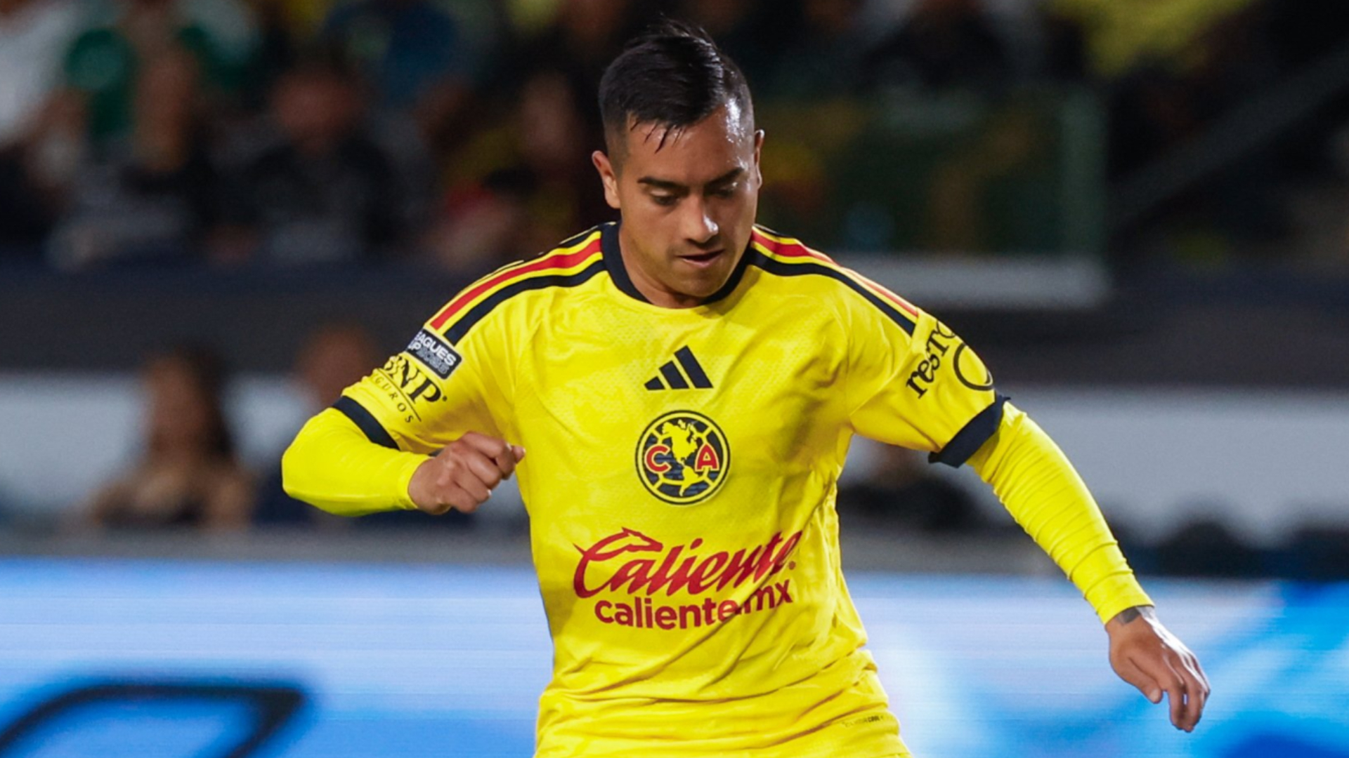 Erick Sánchez, jugador del América, durante un partido.