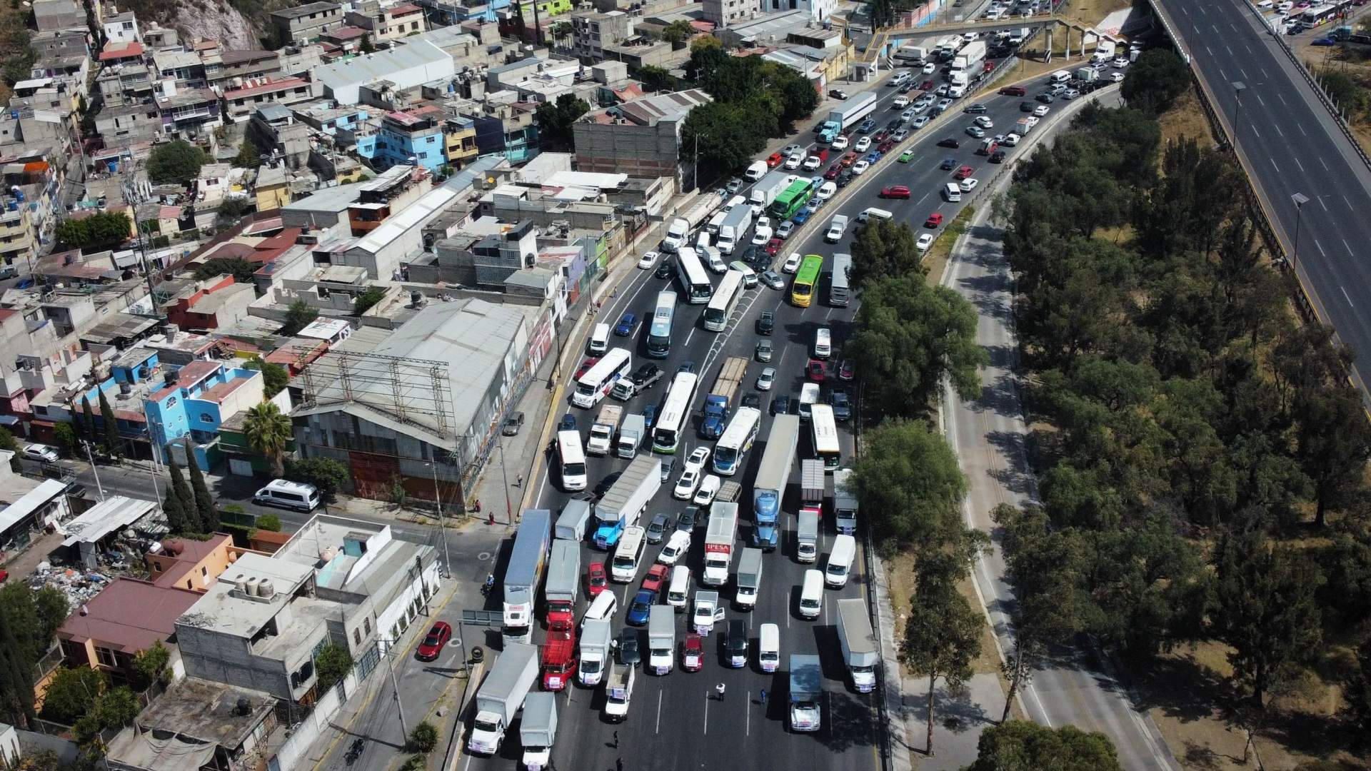 Zonas Afectadas en CDMX y Edomex Mañana por Paro de Transportistas: Bloqueos por Marcha