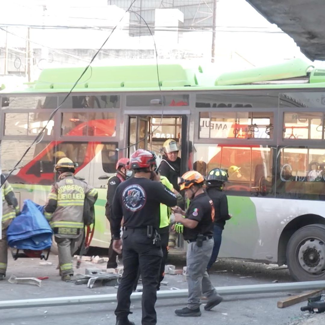 Choque ruta 1 y autobús