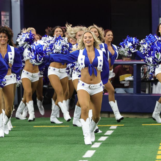 Animadoras de los Vaqueros de Dallas.
